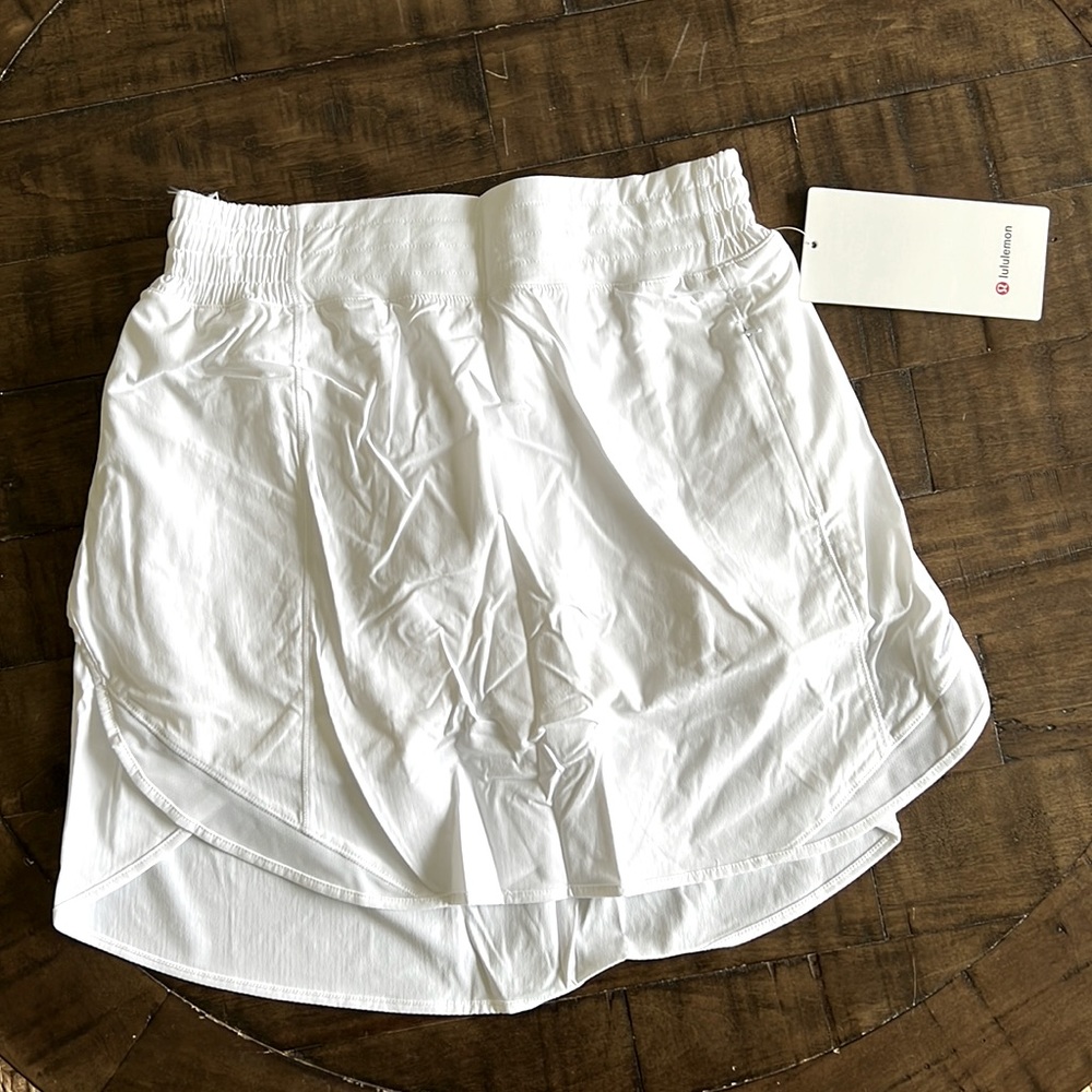 Lululemon Hotty Hot HR Skirt White 6 Long